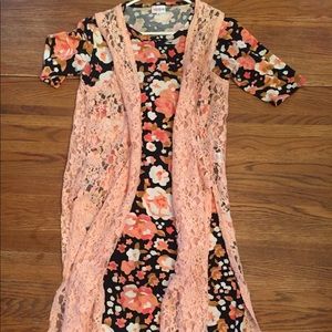 Petal Pink Lace Vest